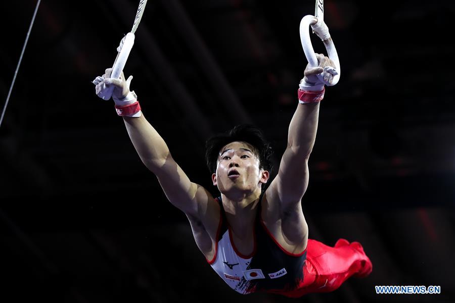 (SP)GERMANY-STUTTGART-FIG-ARTISTIC GYMNASTICS WORLD CHAMPIONSHIPS-MEN'S QUALIFICATIONS