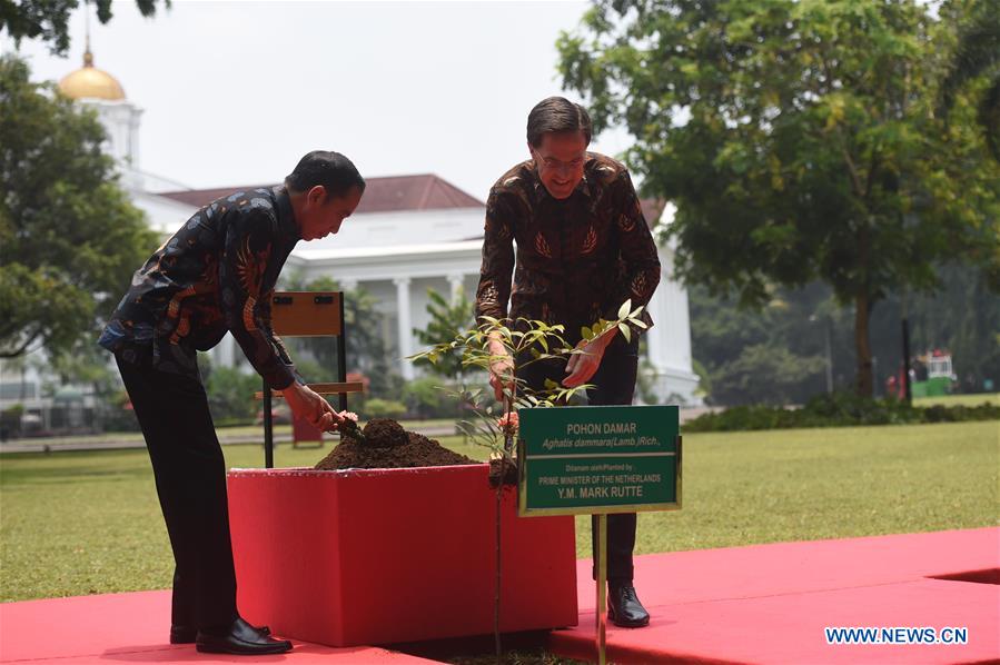 INDONESIA-BOGOR-DUTCH PM-VISIT