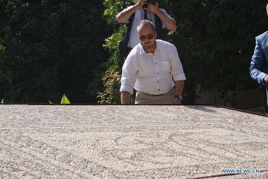 SYRIA-DAMASCUS-RESTORED-ANCIENT-PAINTING