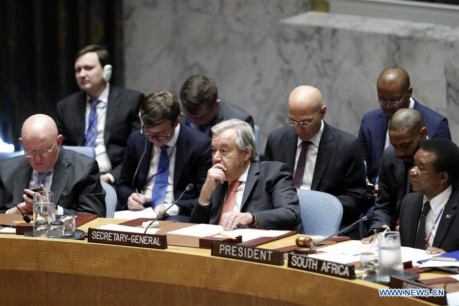 UN-SECURITY COUNCIL-PEACE AND SECURITY IN AFRICA