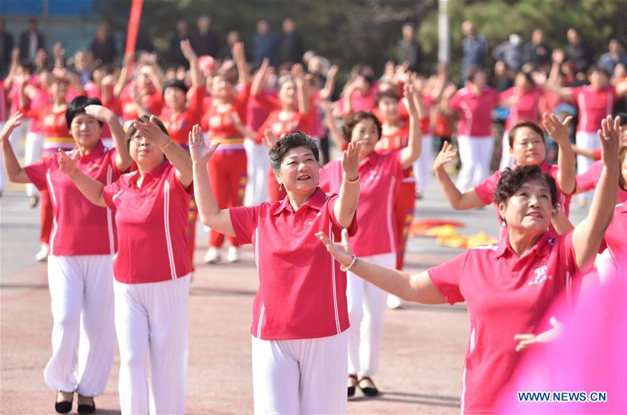 CHINA-HEBEI-DINGZHOU-CHONGYANG FESTIVAL-CELEBRATION (CN)