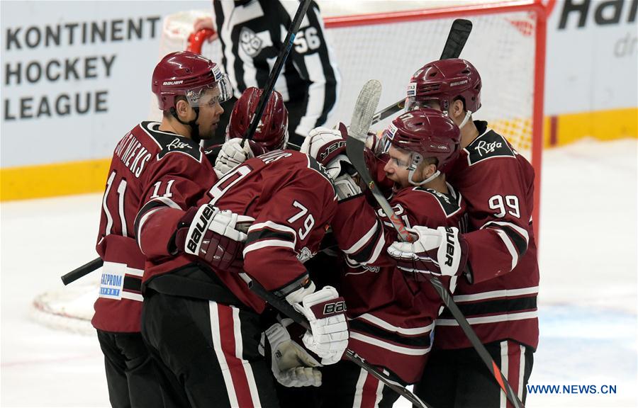 (SP)LATVIA-RIGA-ICE HOCKEY-KHL