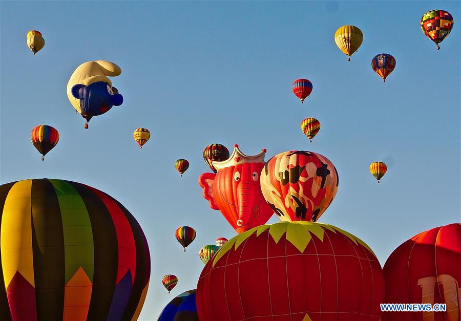 U.S.-NEW MEXICO-BALLOON FIESTA