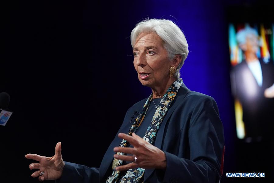 U.S.-WASHINGTON-CHRISTINE LAGARDE-INTERVIEW