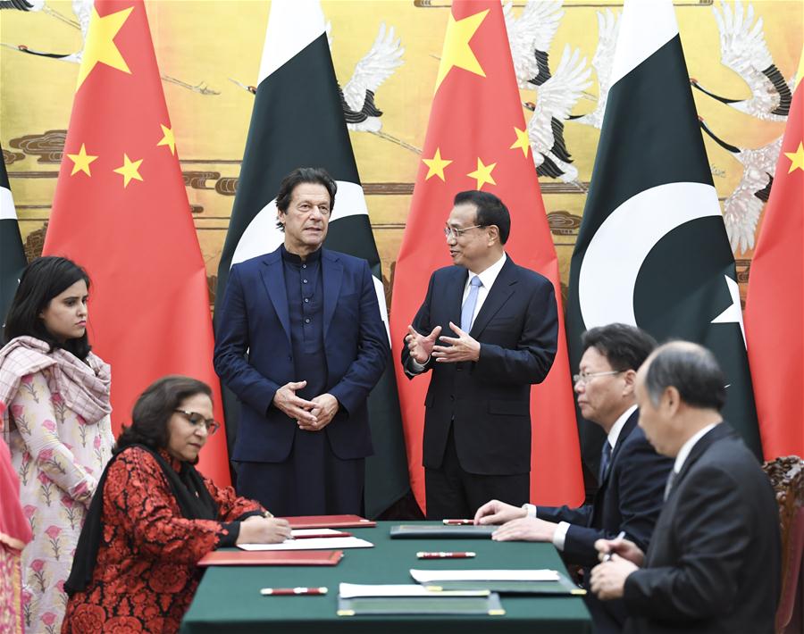 CHINA-BEIJING-LI KEQIANG-PAKISTANI PM-TALKS (CN)