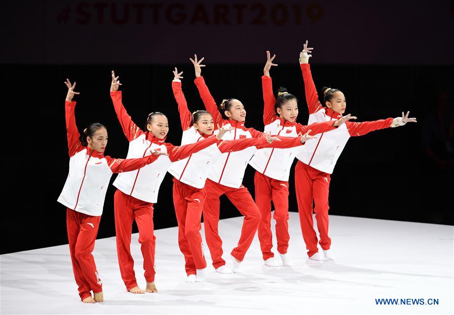 (SP)GERMANY-STUTTGART-FIG-ARTISTIC GYMNASTICS WORLD CHAMPIONSHIPS-WOMEN'S TEAM FINAL