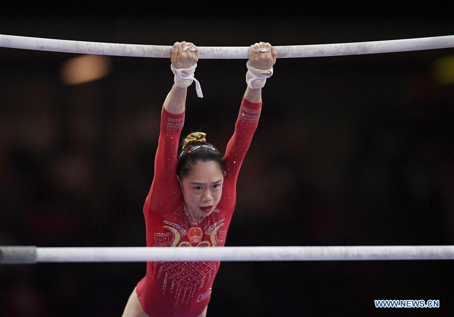 (SP)GERMANY-STUTTGART-FIG-ARTISTIC GYMNASTICS WORLD CHAMPIONSHIPS-WOMEN'S TEAM FINAL