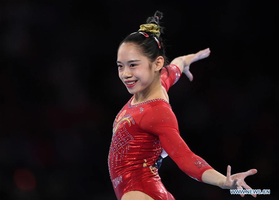 (SP)GERMANY-STUTTGART-FIG-ARTISTIC GYMNASTICS WORLD CHAMPIONSHIPS-WOMEN'S TEAM FINAL