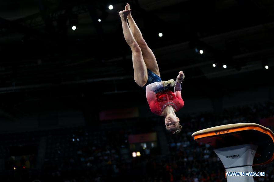 (SP)GERMANY-STUTTGART-FIG-ARTISTIC GYMNASTICS WORLD CHAMPIONSHIPS-WOMEN'S TEAM FINAL
