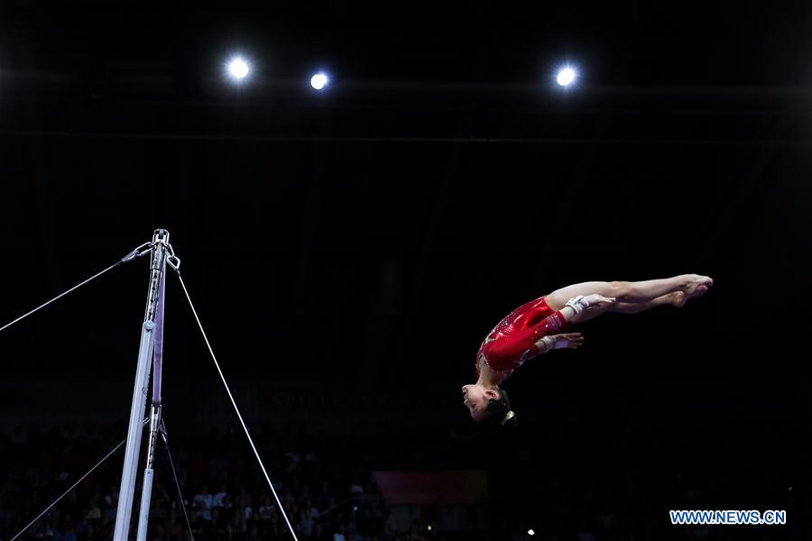 (SP)GERMANY-STUTTGART-FIG-ARTISTIC GYMNASTICS WORLD CHAMPIONSHIPS-WOMEN'S TEAM FINAL