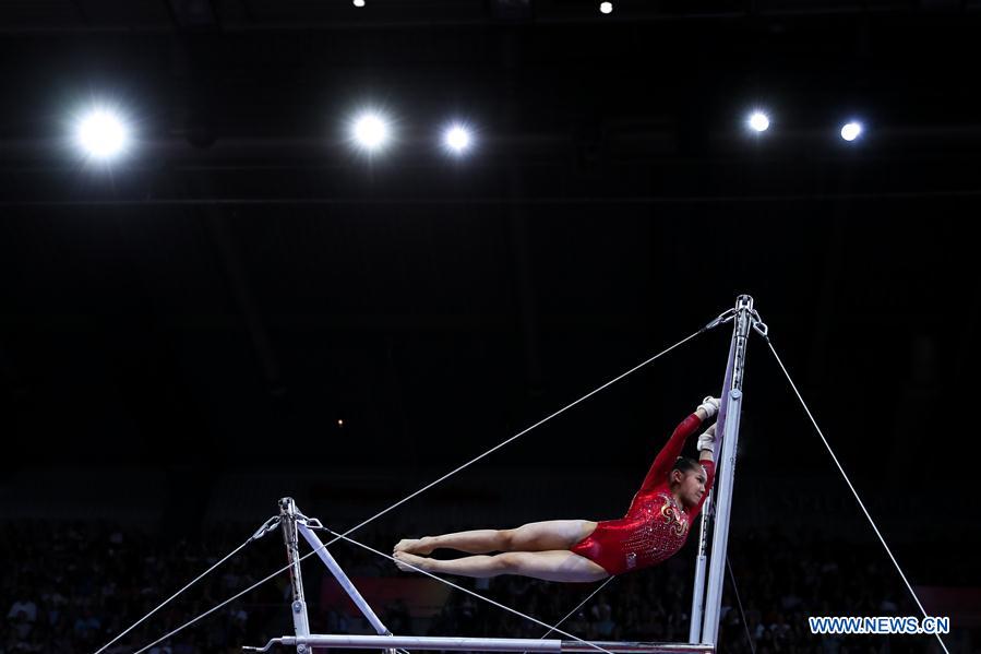 (SP)GERMANY-STUTTGART-FIG-ARTISTIC GYMNASTICS WORLD CHAMPIONSHIPS-WOMEN'S TEAM FINAL