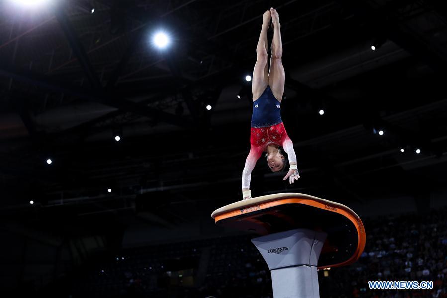 (SP)GERMANY-STUTTGART-FIG-ARTISTIC GYMNASTICS WORLD CHAMPIONSHIPS-WOMEN'S TEAM FINAL