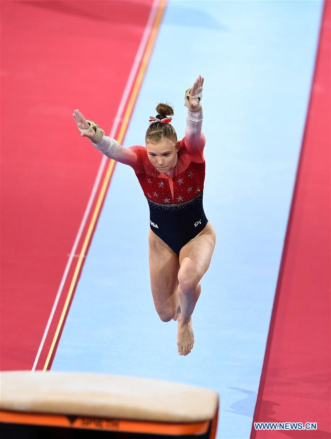 (SP)GERMANY-STUTTGART-FIG-ARTISTIC GYMNASTICS WORLD CHAMPIONSHIPS-WOMEN'S TEAM FINAL