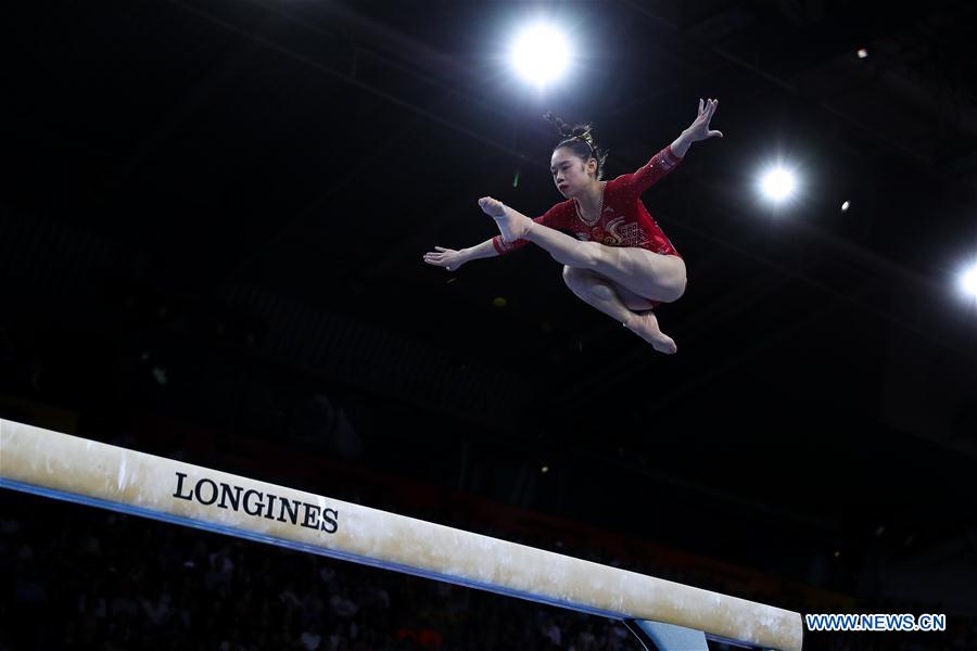 (SP)GERMANY-STUTTGART-FIG-ARTISTIC GYMNASTICS WORLD CHAMPIONSHIPS-WOMEN'S TEAM FINAL