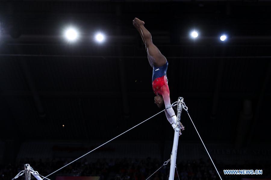 (SP)GERMANY-STUTTGART-FIG-ARTISTIC GYMNASTICS WORLD CHAMPIONSHIPS-WOMEN'S TEAM FINAL