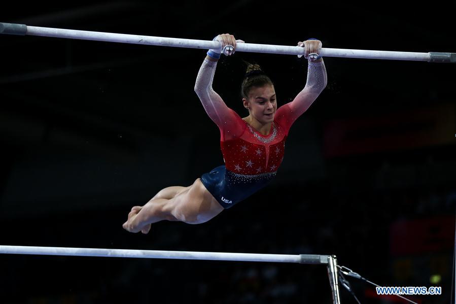 (SP)GERMANY-STUTTGART-FIG-ARTISTIC GYMNASTICS WORLD CHAMPIONSHIPS-WOMEN'S TEAM FINAL