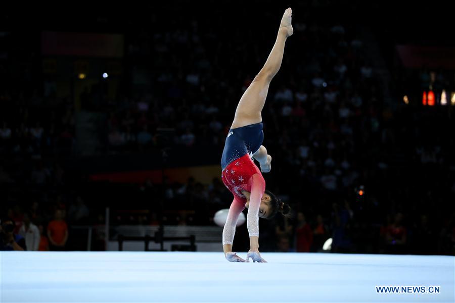 (SP)GERMANY-STUTTGART-FIG-ARTISTIC GYMNASTICS WORLD CHAMPIONSHIPS-WOMEN'S TEAM FINAL