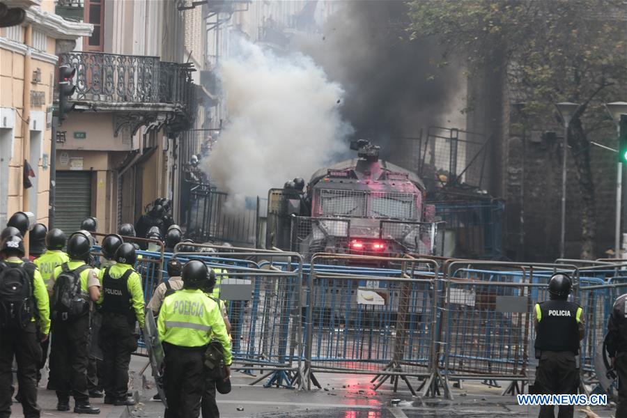 ECUADOR-QUITO-PROTEST