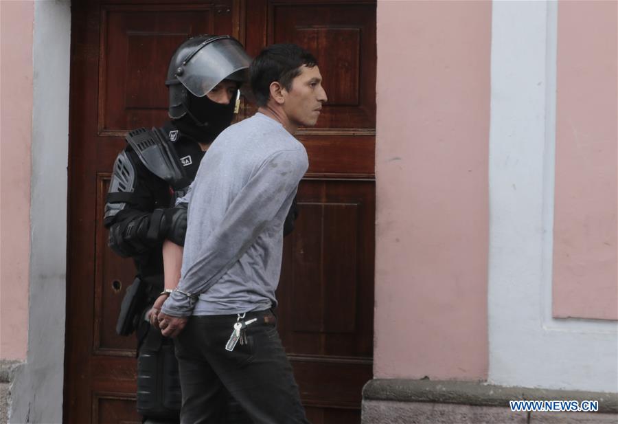 ECUADOR-QUITO-PROTEST