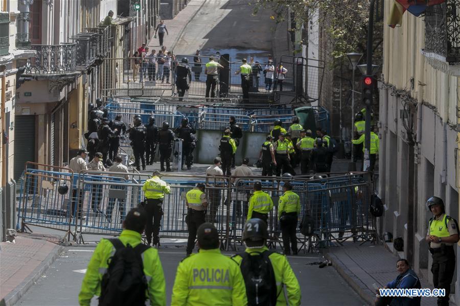 ECUADOR-QUITO-PROTEST
