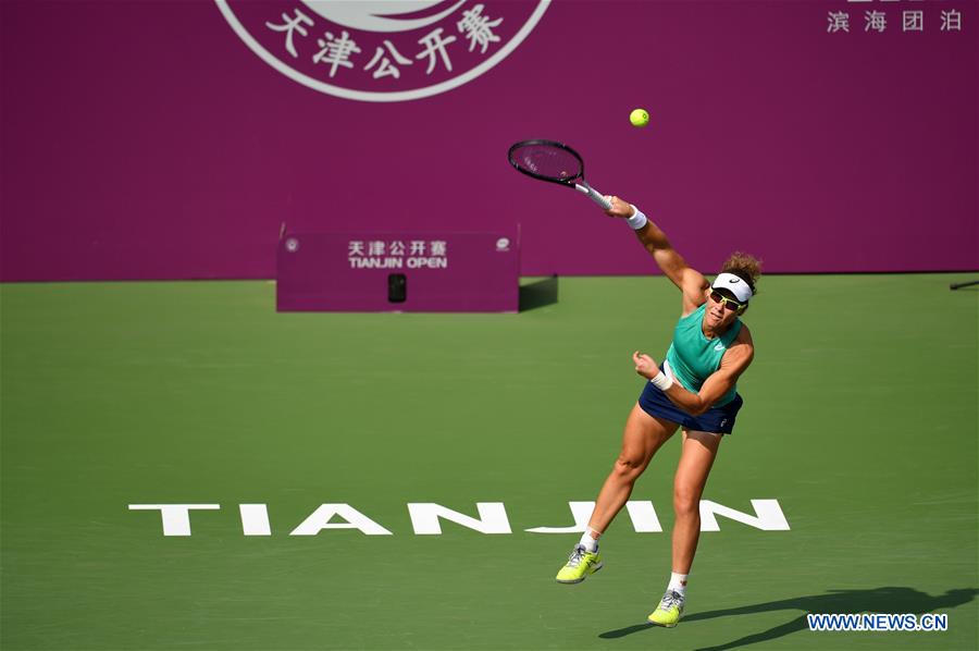 (SP)CHINA-TIANJIN-TENNIS-WTA-TIANJIN OPEN-SINGLES (CN)