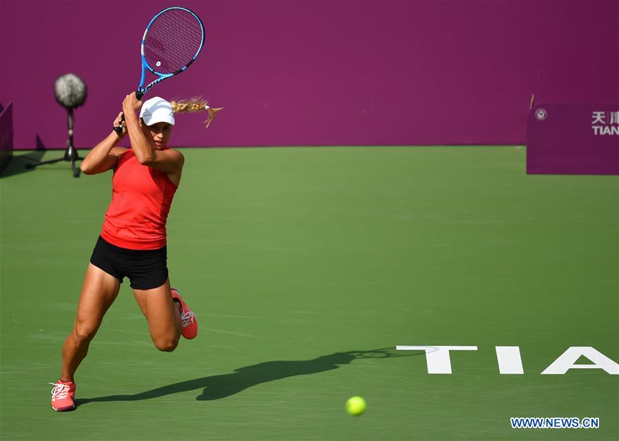 (SP)CHINA-TIANJIN-TENNIS-WTA-TIANJIN OPEN-SINGLES (CN)