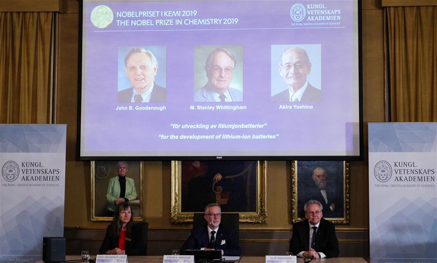 SWEDEN-STOCKHOLM-NOBEL-CHEMISTRY