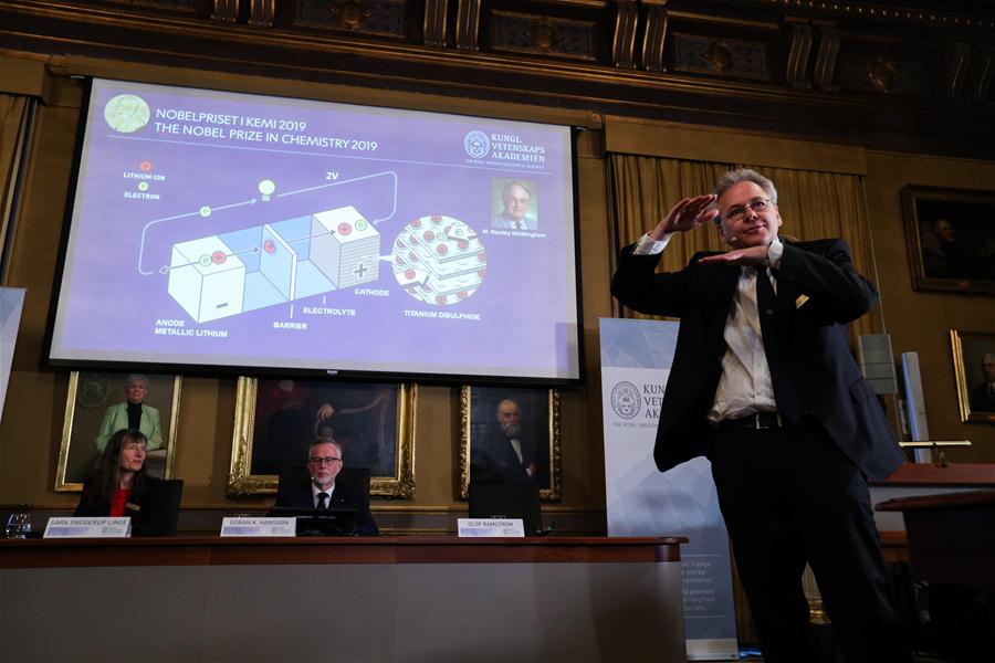 SWEDEN-STOCKHOLM-NOBEL-CHEMISTRY