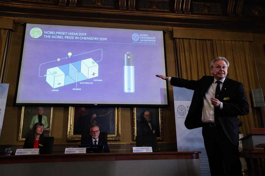 SWEDEN-STOCKHOLM-NOBEL-CHEMISTRY