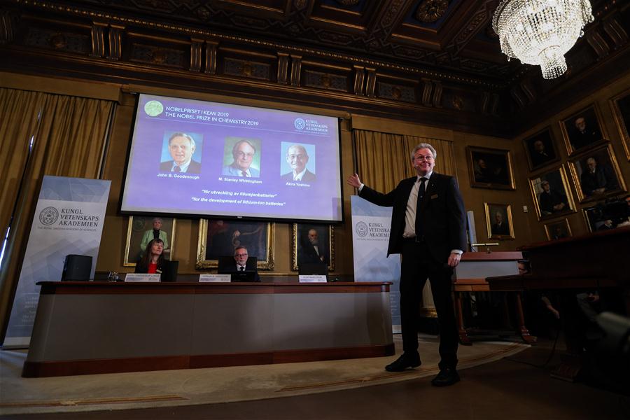 SWEDEN-STOCKHOLM-NOBEL-CHEMISTRY