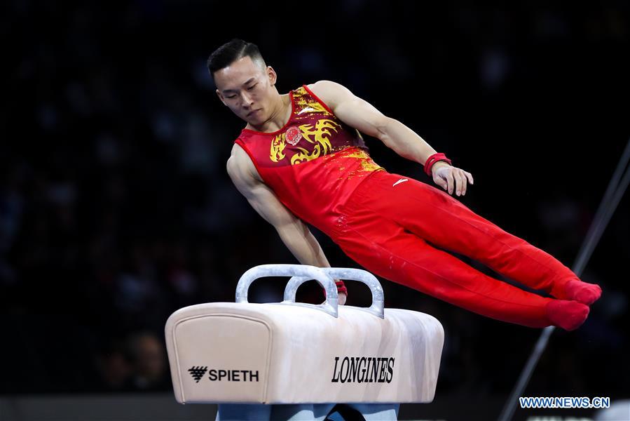 (SP)GERMANY-STUTTGART-FIG-ARTISTIC GYMNASTICS WORLD CHAMPIONSHIPS-MEN'S TEAM FINAL