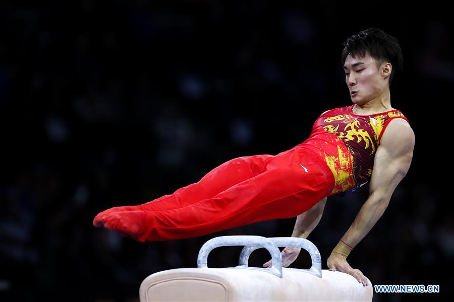 (SP)GERMANY-STUTTGART-FIG-ARTISTIC GYMNASTICS WORLD CHAMPIONSHIPS-MEN'S TEAM FINAL