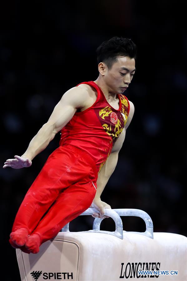 (SP)GERMANY-STUTTGART-FIG-ARTISTIC GYMNASTICS WORLD CHAMPIONSHIPS-MEN'S TEAM FINAL