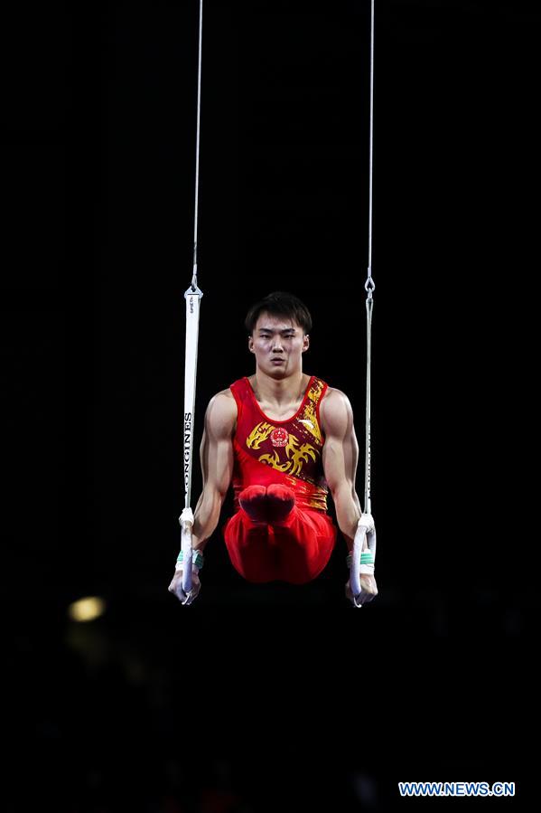 (SP)GERMANY-STUTTGART-FIG-ARTISTIC GYMNASTICS WORLD CHAMPIONSHIPS-MEN'S TEAM FINAL