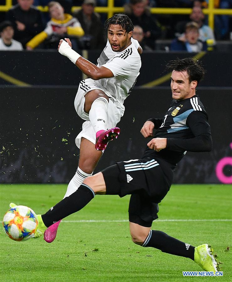 (SP)GERMANY-DORTMUND-SOCCER-GERMANY VS ARGENTINA