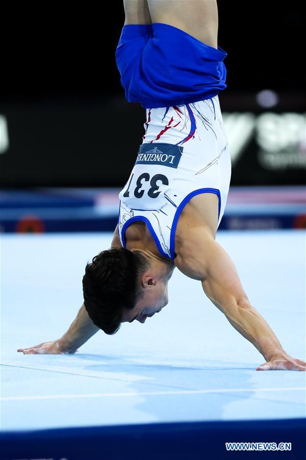 (SP)GERMANY-STUTTGART-FIG-ARTISTIC GYMNASTICS WORLD CHAMPIONSHIPS-MEN'S TEAM FINAL