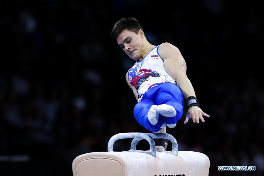 (SP)GERMANY-STUTTGART-FIG-ARTISTIC GYMNASTICS WORLD CHAMPIONSHIPS-MEN'S TEAM FINAL
