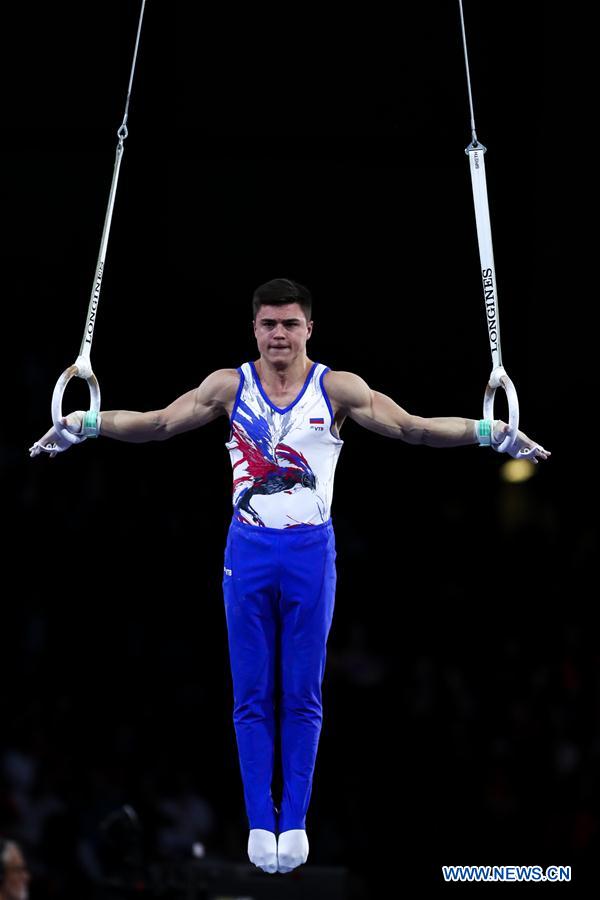 (SP)GERMANY-STUTTGART-FIG-ARTISTIC GYMNASTICS WORLD CHAMPIONSHIPS-MEN'S TEAM FINAL
