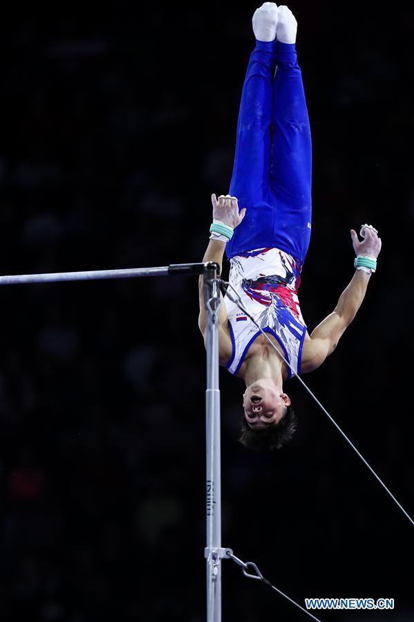 (SP)GERMANY-STUTTGART-FIG-ARTISTIC GYMNASTICS WORLD CHAMPIONSHIPS-MEN'S TEAM FINAL