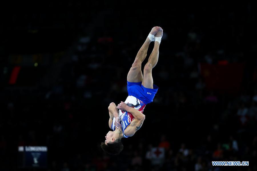 (SP)GERMANY-STUTTGART-FIG-ARTISTIC GYMNASTICS WORLD CHAMPIONSHIPS-MEN'S TEAM FINAL