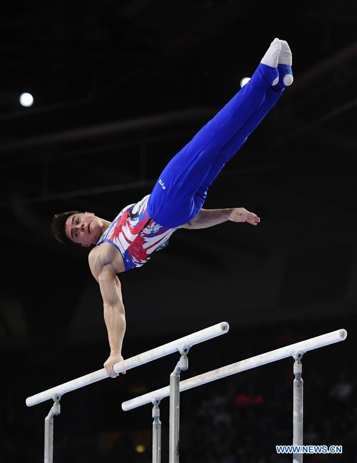 (SP)GERMANY-STUTTGART-FIG-ARTISTIC GYMNASTICS WORLD CHAMPIONSHIPS-MEN'S TEAM FINAL