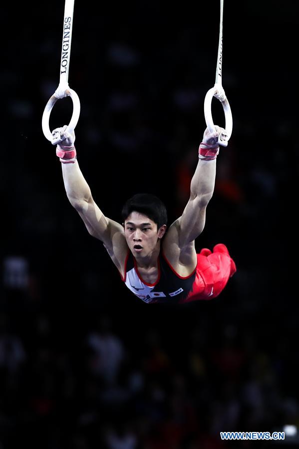 (SP)GERMANY-STUTTGART-FIG-ARTISTIC GYMNASTICS WORLD CHAMPIONSHIPS-MEN'S TEAM FINAL