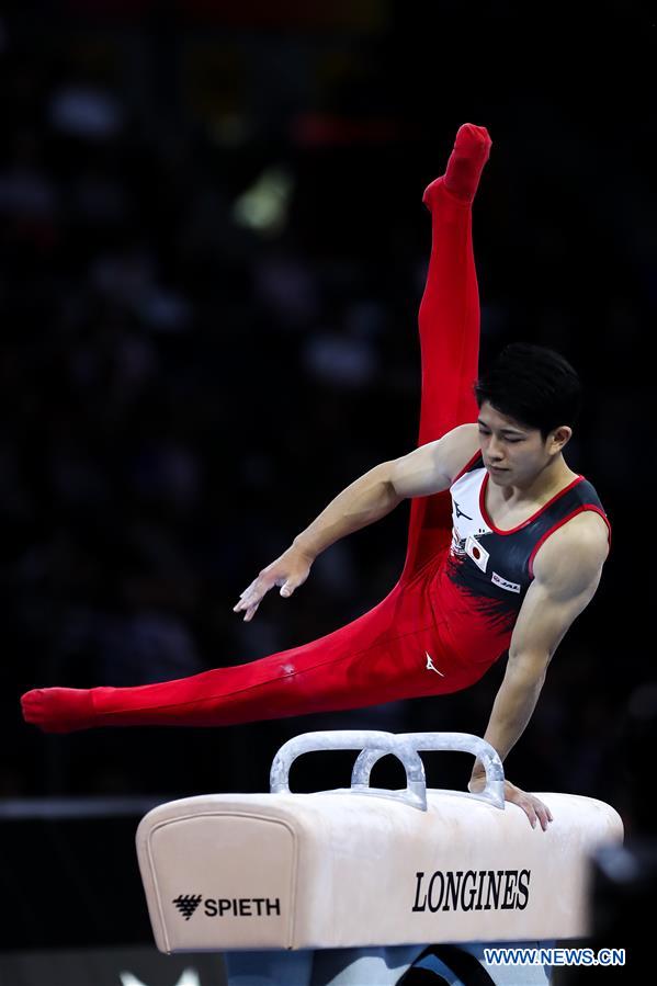 (SP)GERMANY-STUTTGART-FIG-ARTISTIC GYMNASTICS WORLD CHAMPIONSHIPS-MEN'S TEAM FINAL
