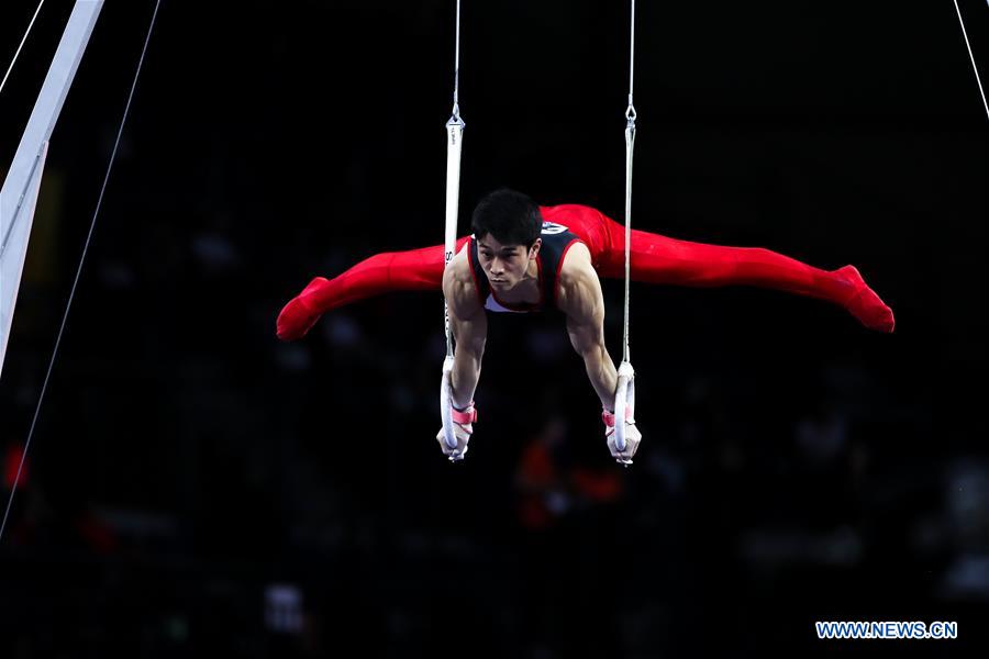 (SP)GERMANY-STUTTGART-FIG-ARTISTIC GYMNASTICS WORLD CHAMPIONSHIPS-MEN'S TEAM FINAL