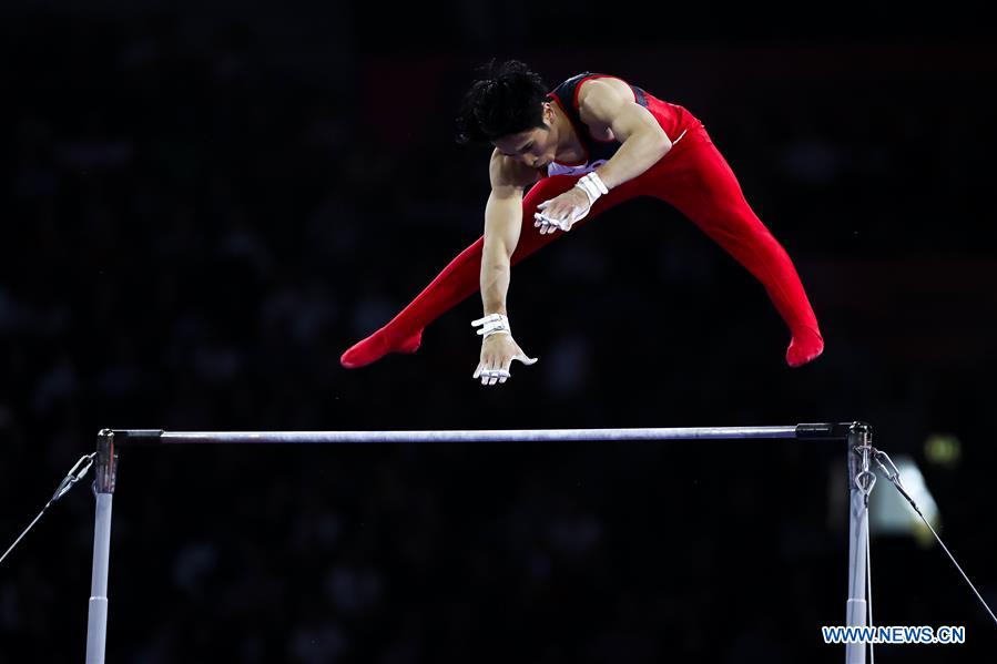 (SP)GERMANY-STUTTGART-FIG-ARTISTIC GYMNASTICS WORLD CHAMPIONSHIPS-MEN'S TEAM FINAL