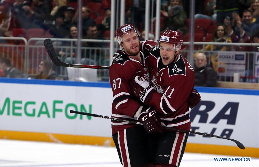 (SP)LATVIA-RIGA-ICE HOCKEY-KHL