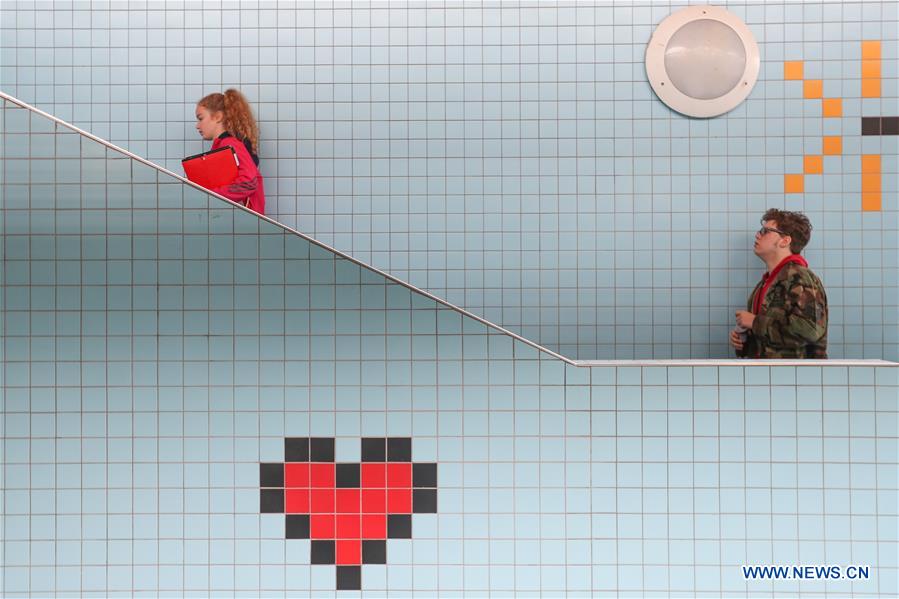 SWEDEN-STOCKHOLM-TRANSPORTATION-METRO-ART