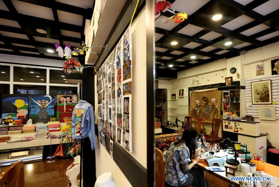 MYANMAR-YANGON-YOUTH-ARTIST