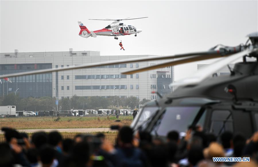 CHINA-TIANJIN-HELICOPTER EXPOSITION-OPENING (CN)