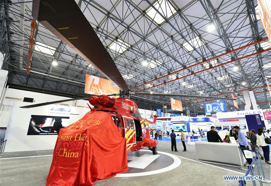 CHINA-TIANJIN-HELICOPTER EXPOSITION-OPENING (CN)